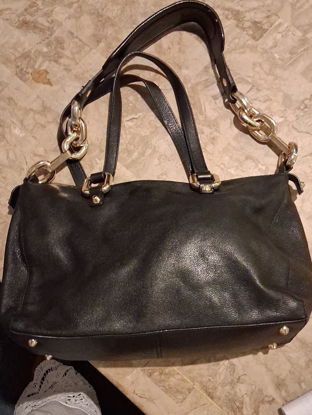 Juicy Couture Satchel Black Shoulder Bag